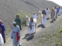 Die evangeliche Jugend Rheinland verfilmt Bibelgeschichte mit Moses.