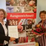 Beate Pracht wurde im Oktober 2017 mit dem Unternehmerinnenbrief NRW ausgezeichnet