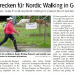 Nordic Walking Kurs in der WAZ_fb